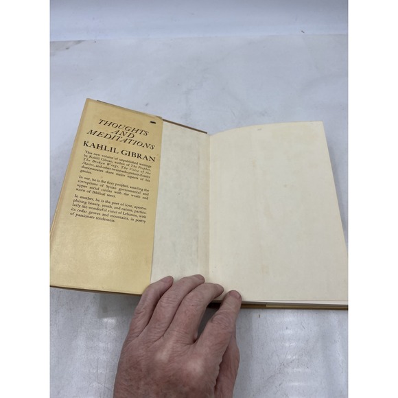 Vintage Thoughts and Meditations Kahlil Gibran Hardcover 1969 Anthony R Ferris B - Picture 4 of 15